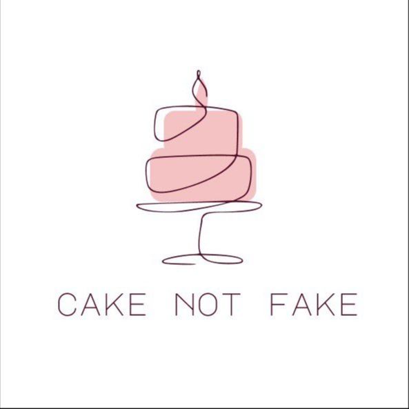 Cake Not Fake logo